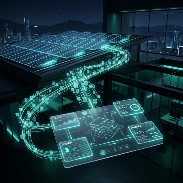 AI Solar Tech Connectivity