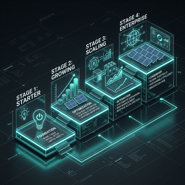 Solar Maturity Model Stages